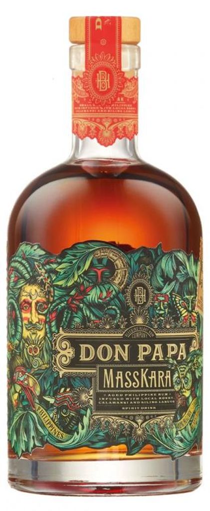 Don Papa Rum Masskara 0,7L (40% Vol.) Produktbild 