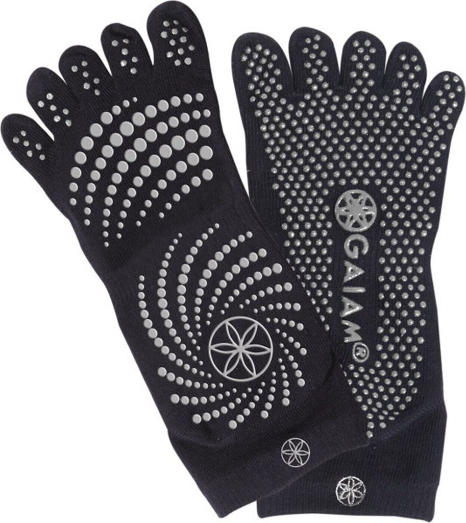 Gaiam Grippy Yoga Socks - Anti-Rutsch-Yogasocken - Produktbild 