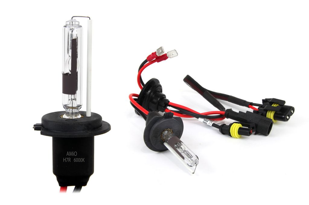 Xenon H7R 6000K 12V AMIO 01420 Auto HID-Glühlampe Birne für bessere Sicht