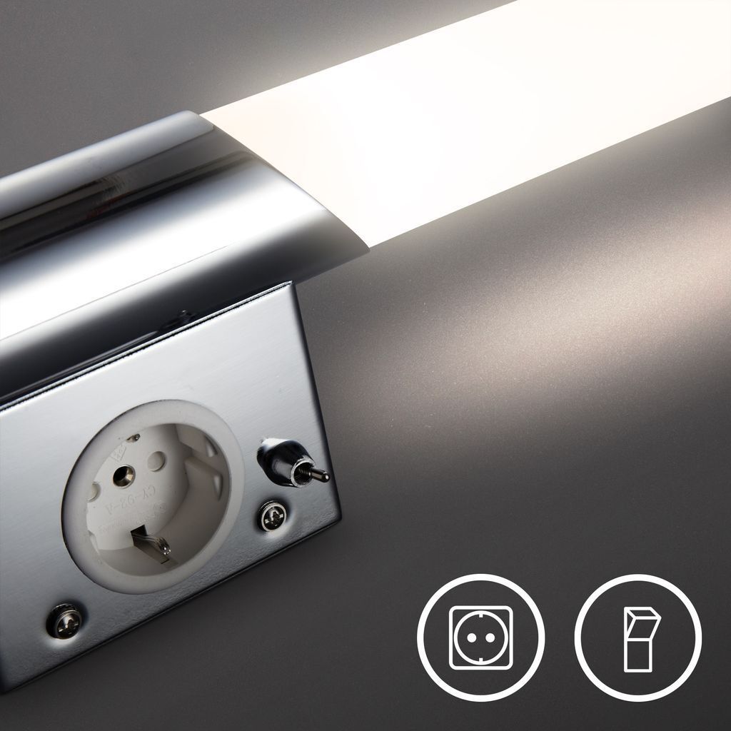 LED nástěnná lampa Zrcadlové světlo Koupelna Kovové sklo Obrázek produktu 2