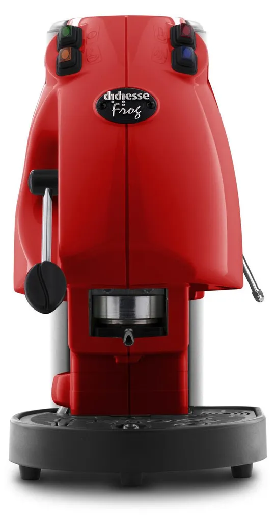 Didiesse Frog Revolution : café parfait sans fuite machine rouge 1,5L