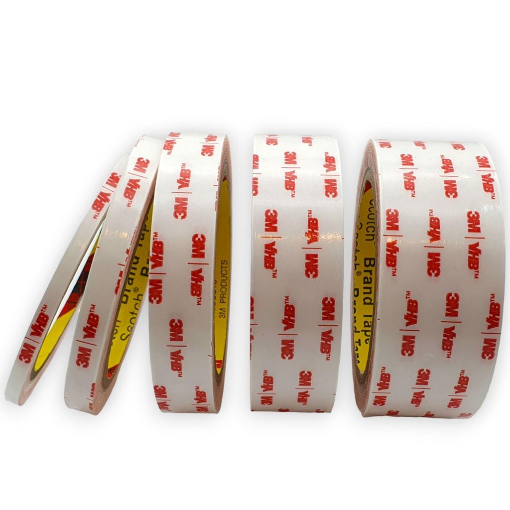 3M VHB 4910 Hochleistungs-Klebeband – Transparent – Doppelseitig Extra Stark – Montageband für Glas & Acryl – UV-Beständig – 5mm x 3 Meter
