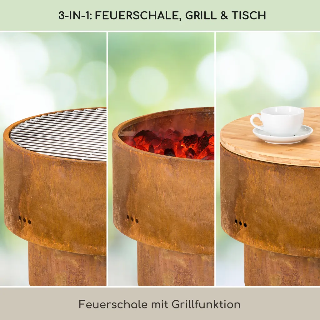 Blumfeldt Feuerschale für den Garten, Kaufland.de