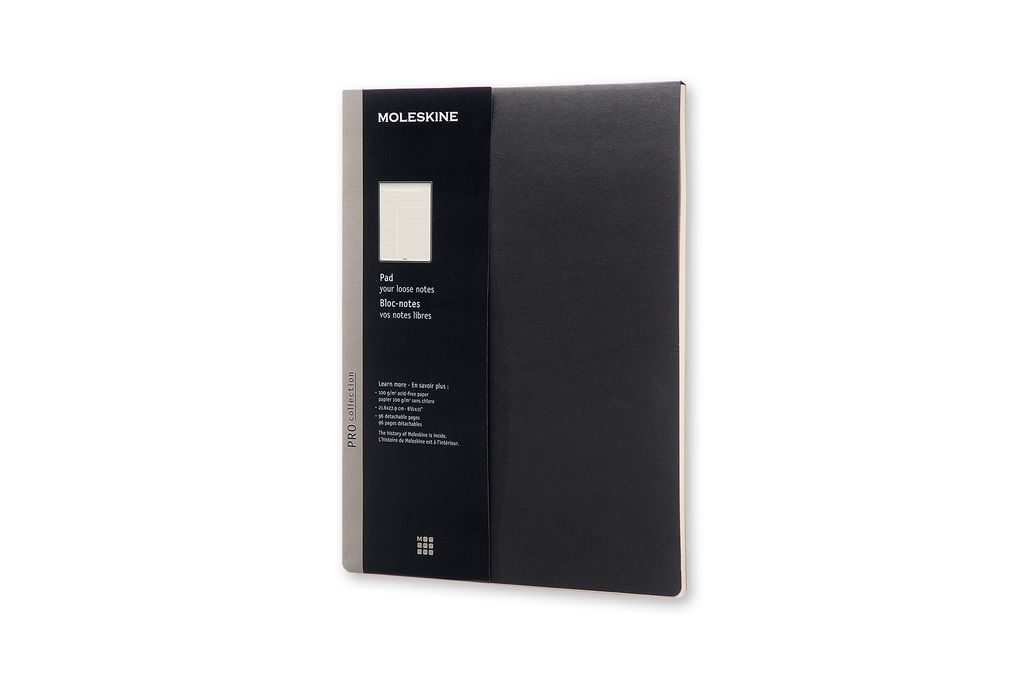 Moleskine Block Letter, kartonové desky, černá barva Obrázek produktu 