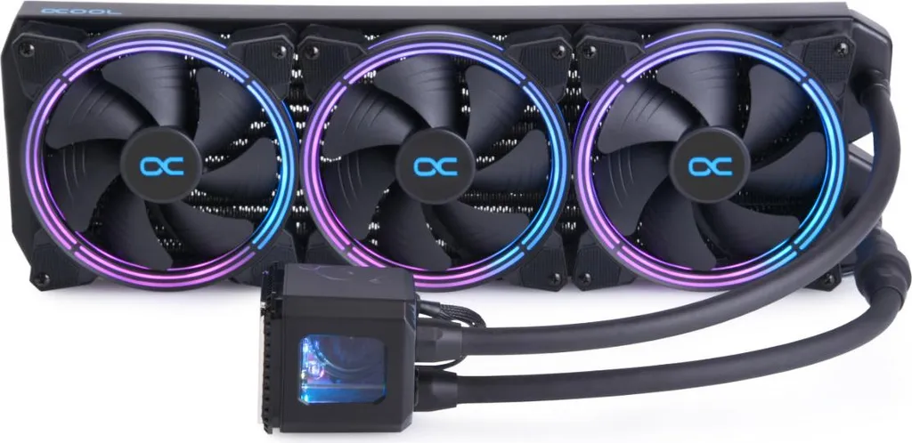 Alphacool Eisbaer Aurora 420 - Refroidisseur CPU RGB avec Pompe Silencieuse
