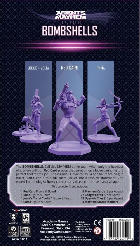 Pack Agents of Mayhem Bombshells Team pour Varier vos Stratégies