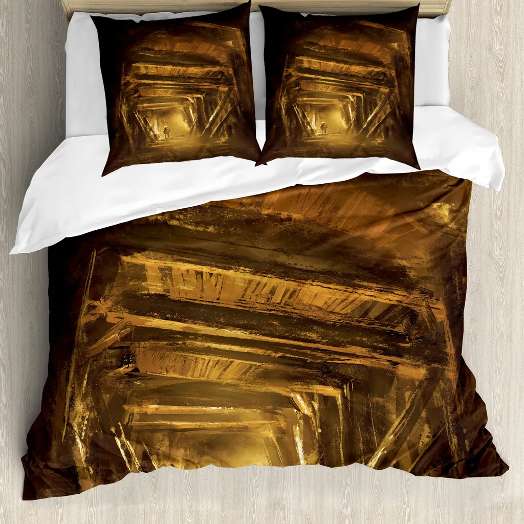 Parure de lit 155x220 cm avec housse de couette et taie d'oreiller