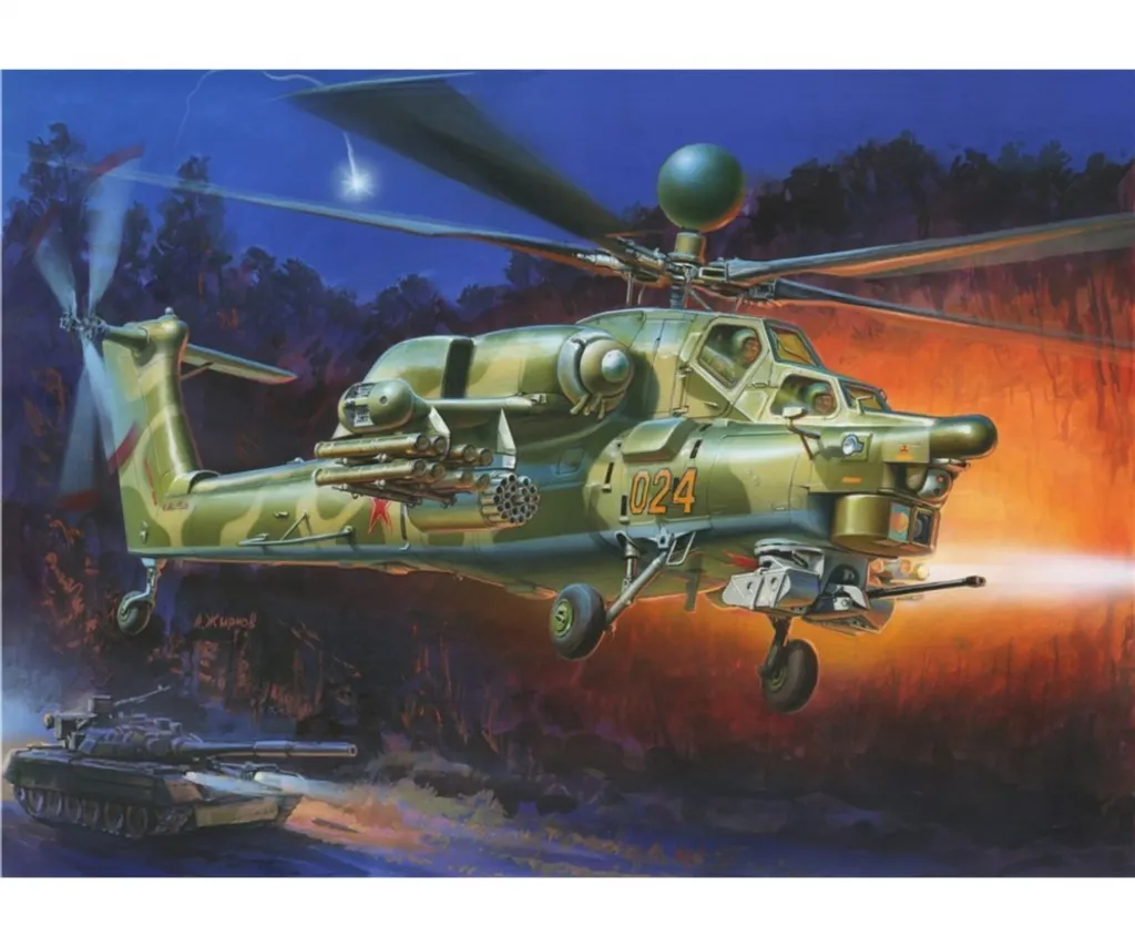 Mil Mi-28ME Havoc 1:72 Hélicoptère d'Attaque Russe 530007255 Zvezda