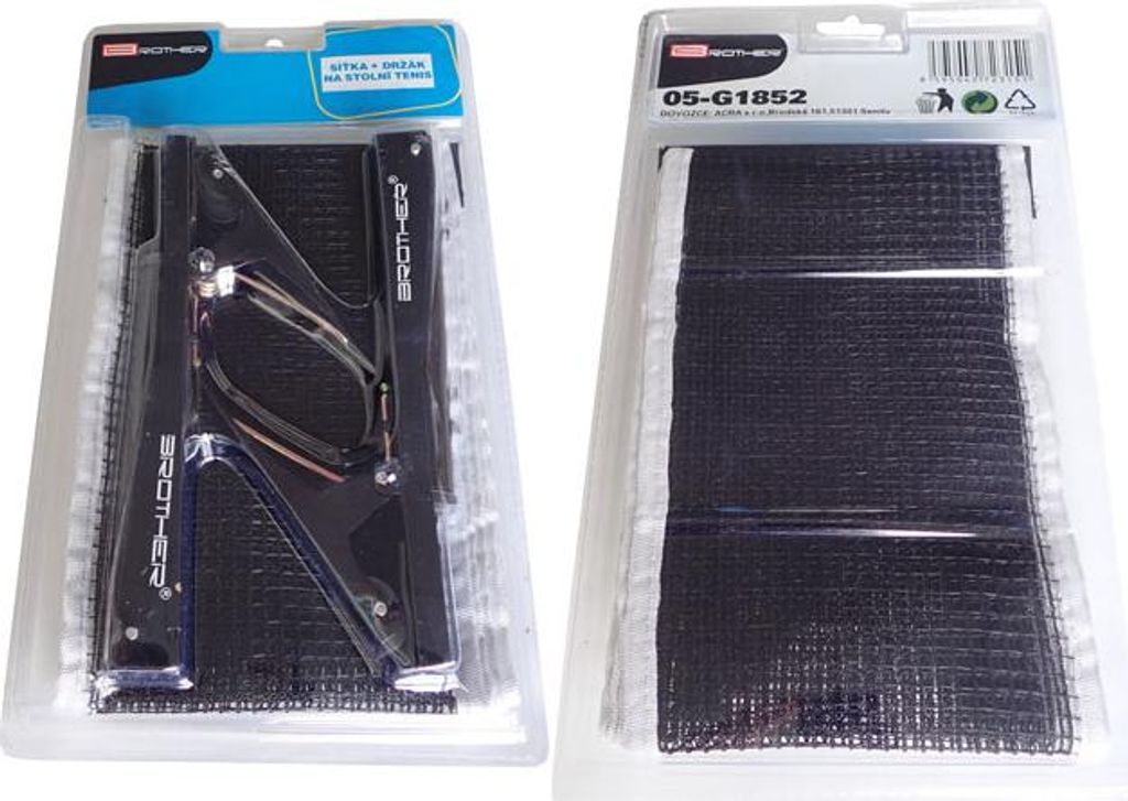 Acra Tischtennisnetz mit Halter, Schnellspanner