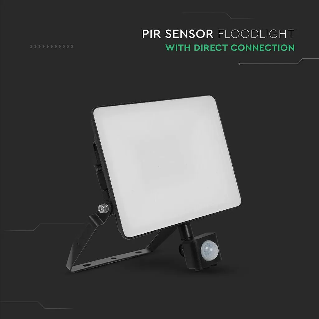 Faretto LED da parete per esterni rilevatore di movimento IP65 3600Lm bianco caldo - 5