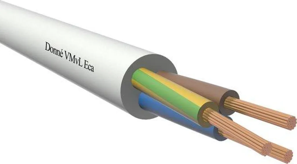 Câble électrique 4 x 0,75 mm² blanc : finissez vos câblages 100m