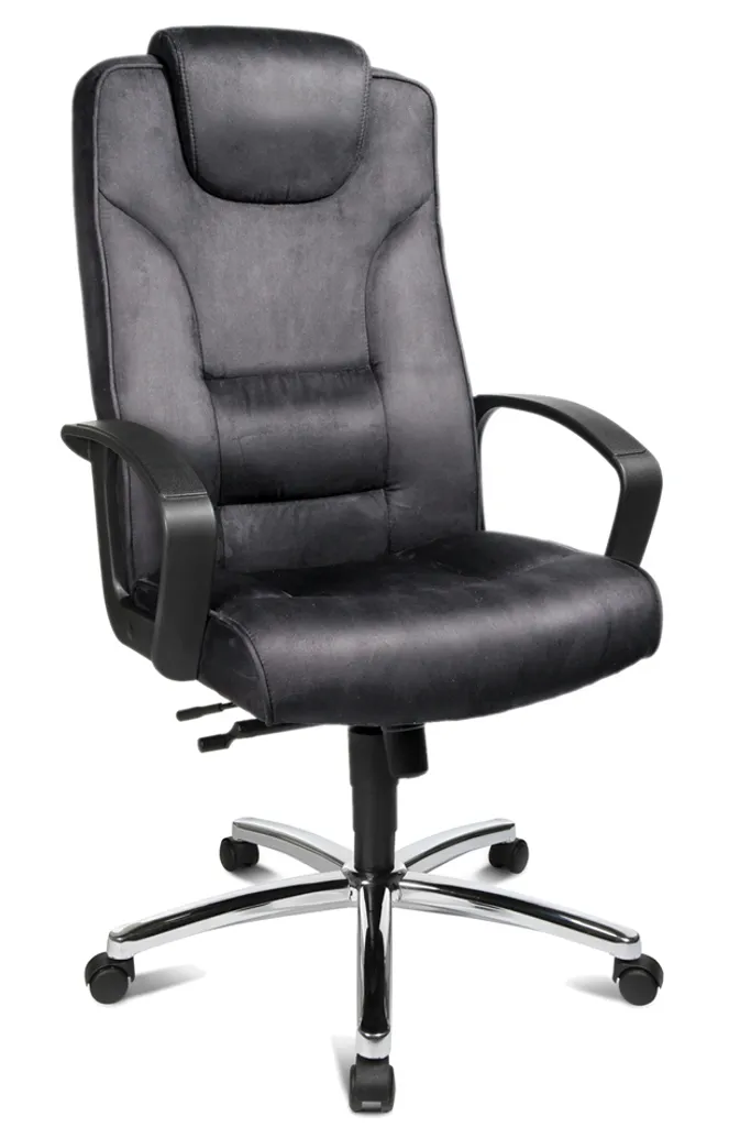 Siège de bureau ergonomique Topstar Comfort Point 50 en chrome