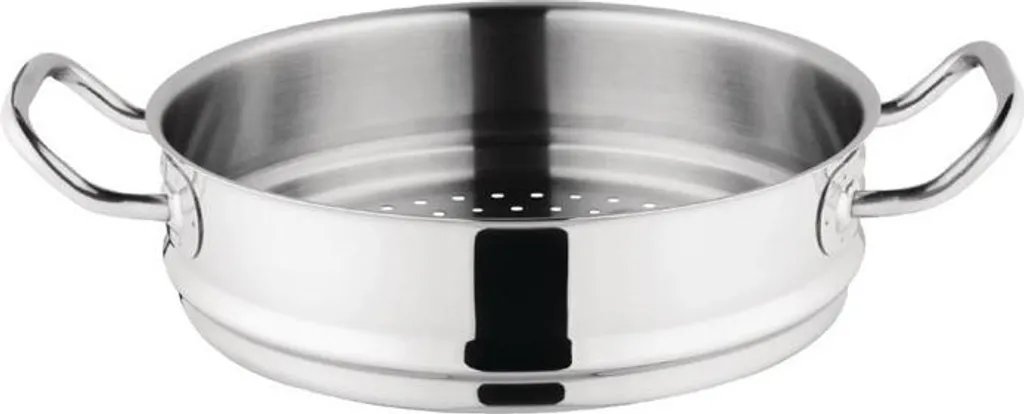 Panier vapeur 24 cm Vogue Tri-Wall en inox pour cuisson saine et homogène