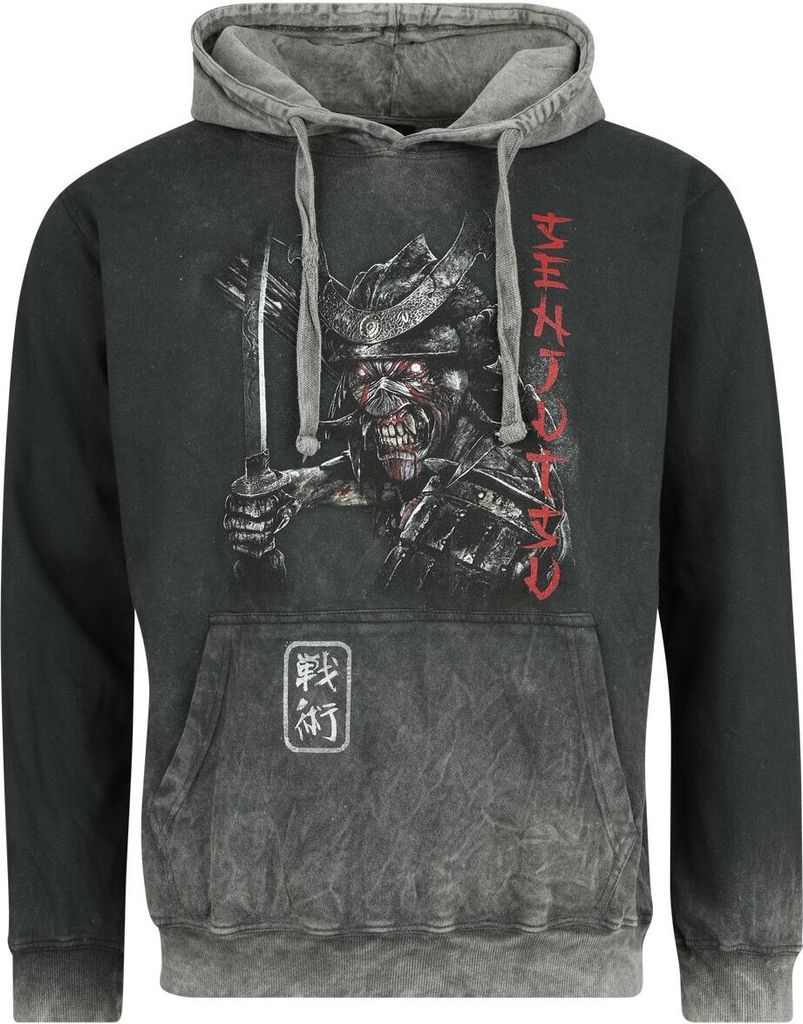 Iron Maiden Kapuzenpullover Herren Iron Maiden grau M