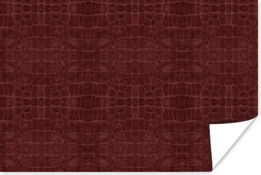 MuchoWow Poster Leder - Textur - Tierhaut 180x120 cm - Fotoplakat