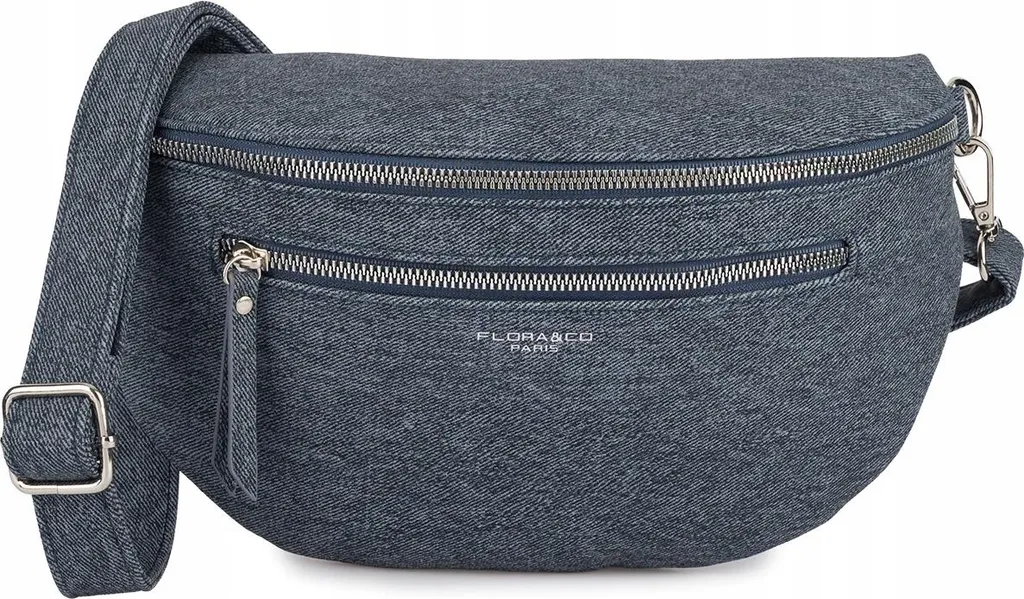 Grand sac en jean pour femme avec bandoulière réglable en toile ultra résistante