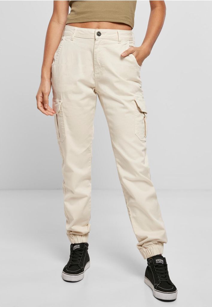 Urban Classics Ladies - High Waist Stretch Cargo Hose - M
