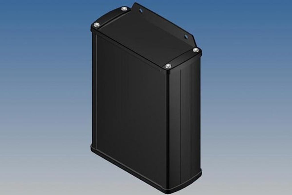 TEKO Universal-Gehäuse 145 x 105.9 x 45.8 Aluminium, Zink Schwarz 1 St.
