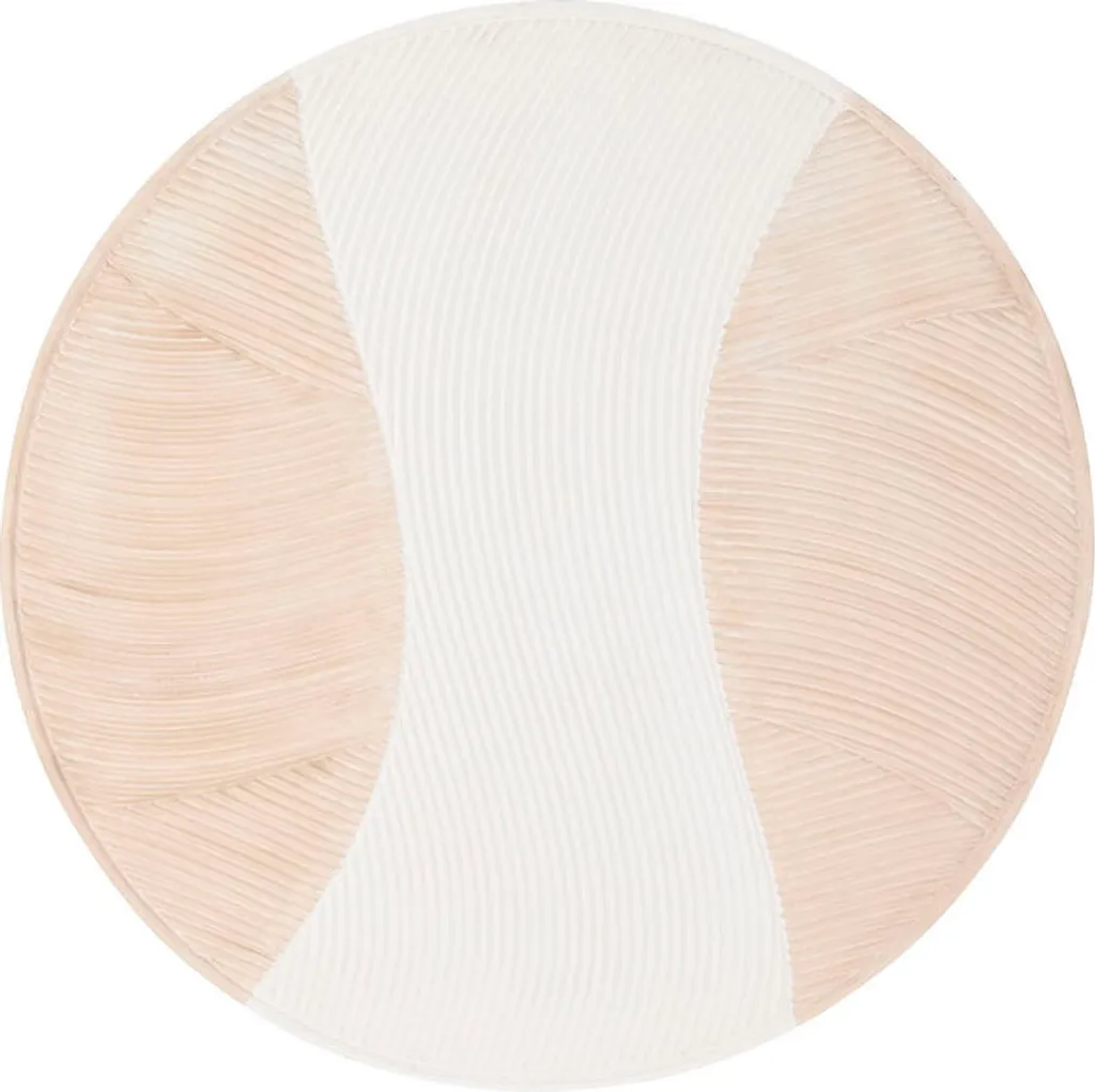 Grande décoration murale carrée Home ESPRIT aspect bronze 90 cm