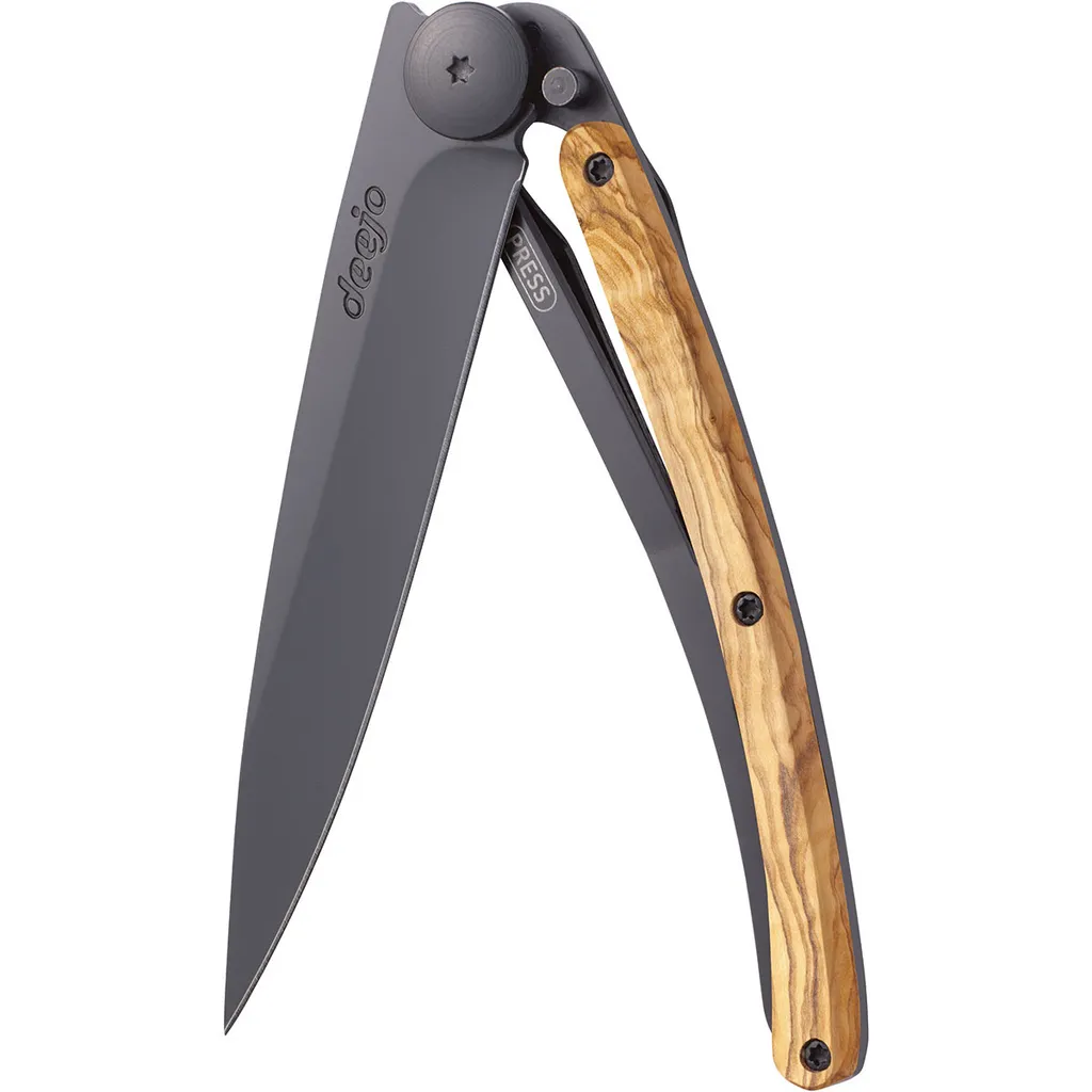 Couteau pliant léger Deejo 27g pour éviter les poches déformées