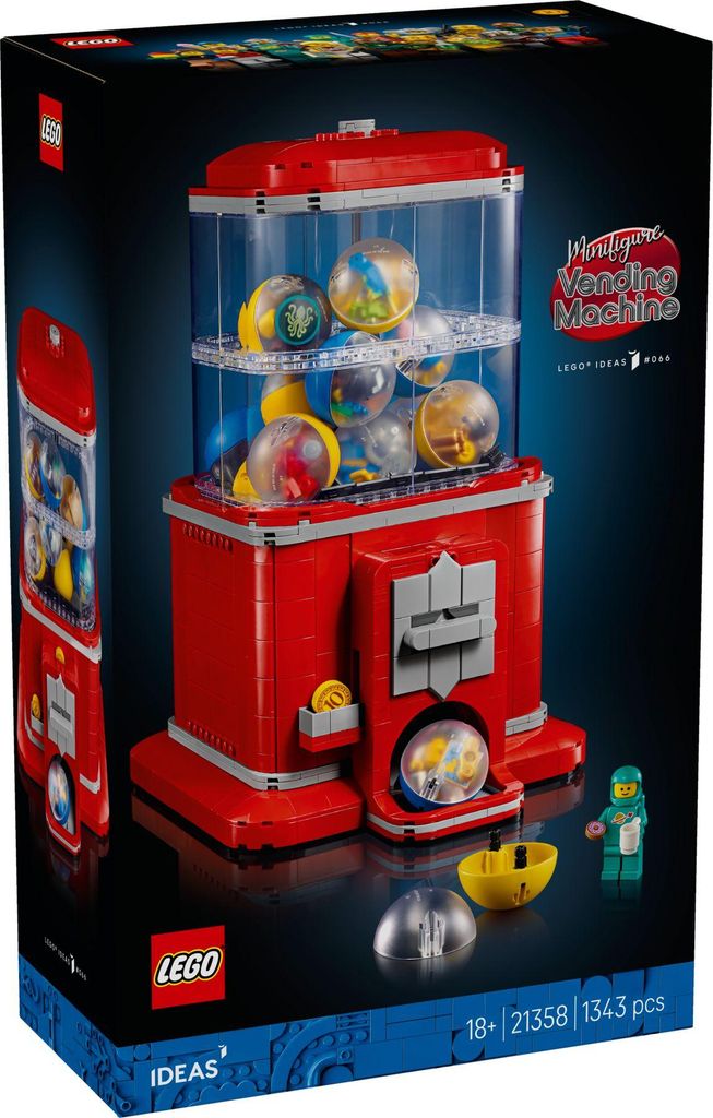 Distributeur automatique de figurines LEGO IDEAS 21358 Image du produit 