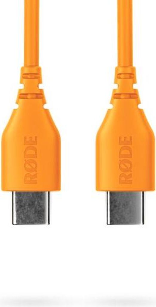 Rode USB-Kabel SC22-O USB-C auf USB-C Kabel 30cm Orange