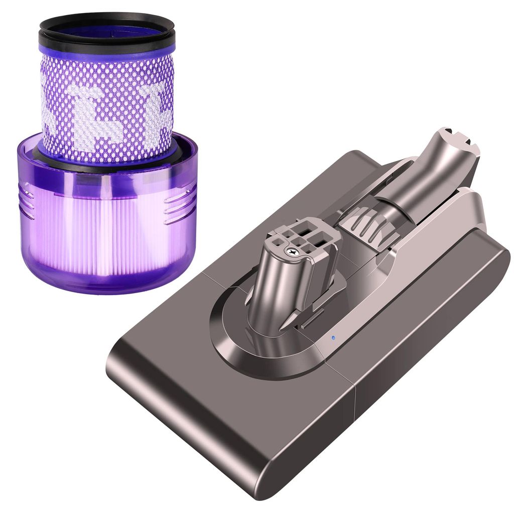 Extralink Dyson V12 Ersatzakku 25,2V 2500mAh + Filter Akku Produktbild 