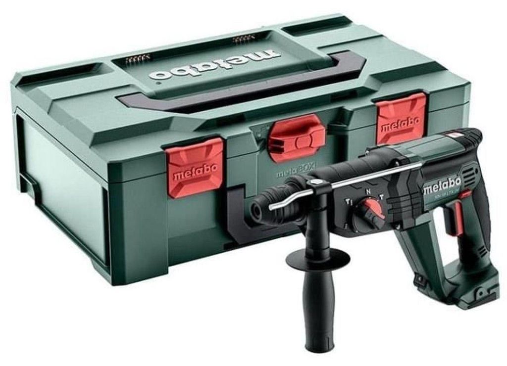 Metabo KH 18 LTX 24, SDS Plus, Schwarz, 2,4 cm, 1400 RPM, Produktbild 