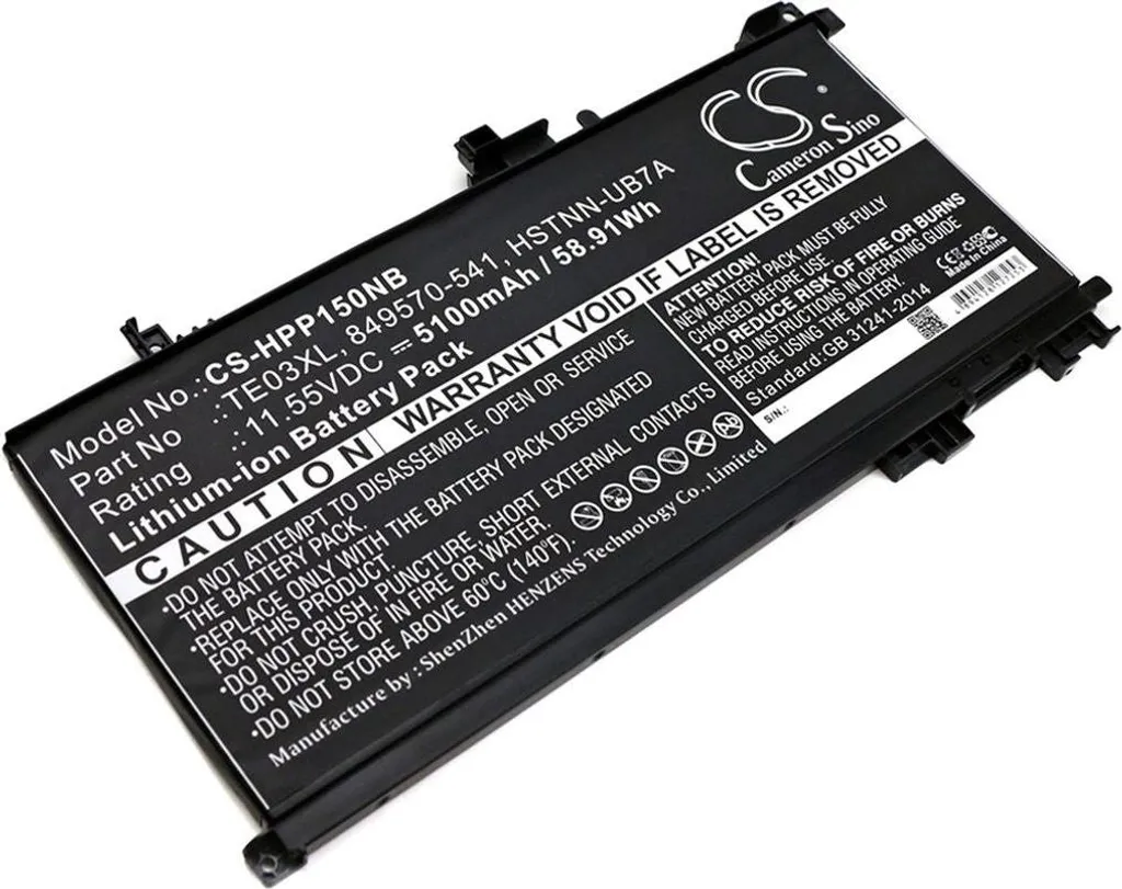 Batterie HP Pavilion 15 UHD Longue Durée : Cellules Haute Performance