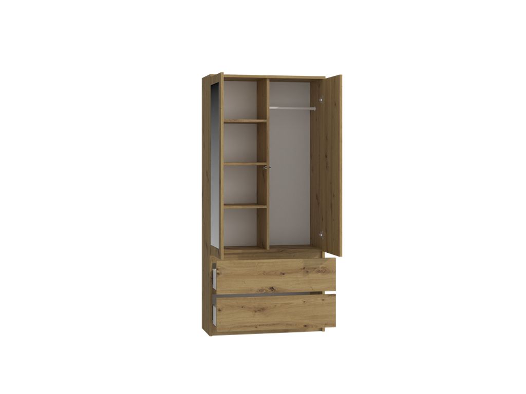 Topeshop SZAFA MALWA AN/AR L, Garderobe, 5 Regale, 2 Produktbild 7
