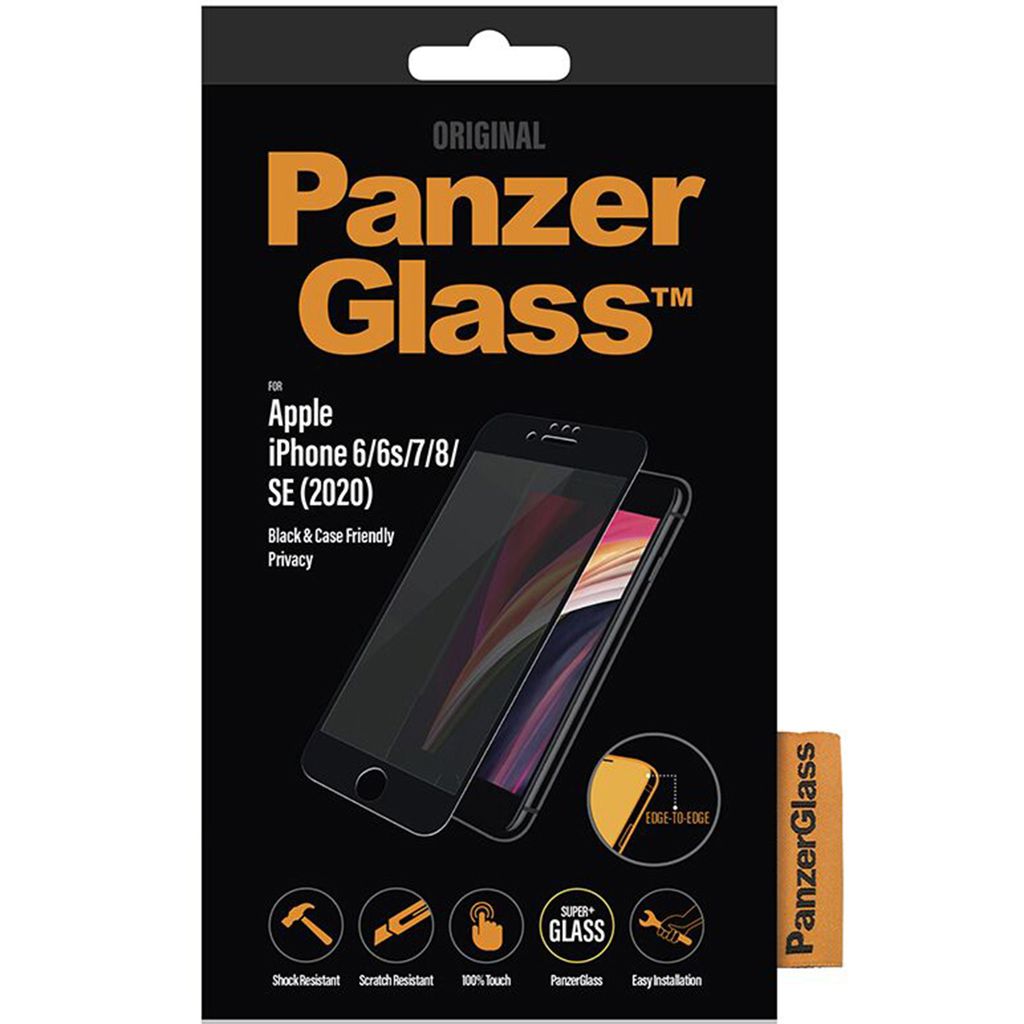 PanzerGlass Privacy Case Friendly Screen Protector Nero per Immagine del prodotto 