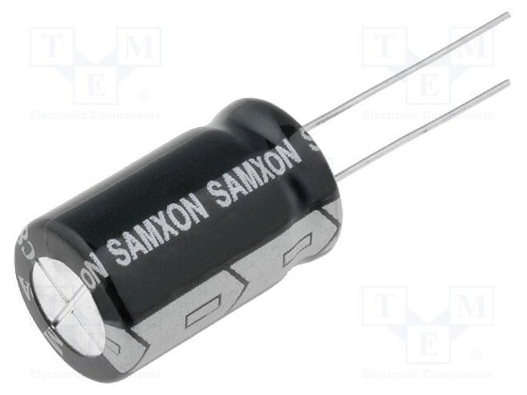 5x Kondensator: elektrolytisch geringe Impedanz 1000uF THT 35VDC EGT108M1VI20RRS0