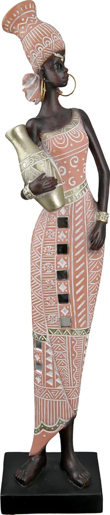 Statuette Africaine Design Malaika Gilde pour Déco de Salon Moderne