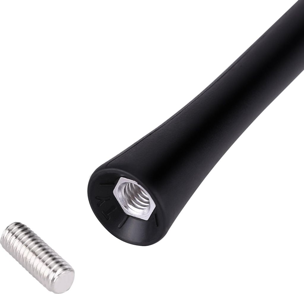 Marhynchus Universelle Anti -Noise 9 -Zoll Autoersatzbienerien fr Auto Radio FM Antenne mit Schrauben fr Enthusiasten