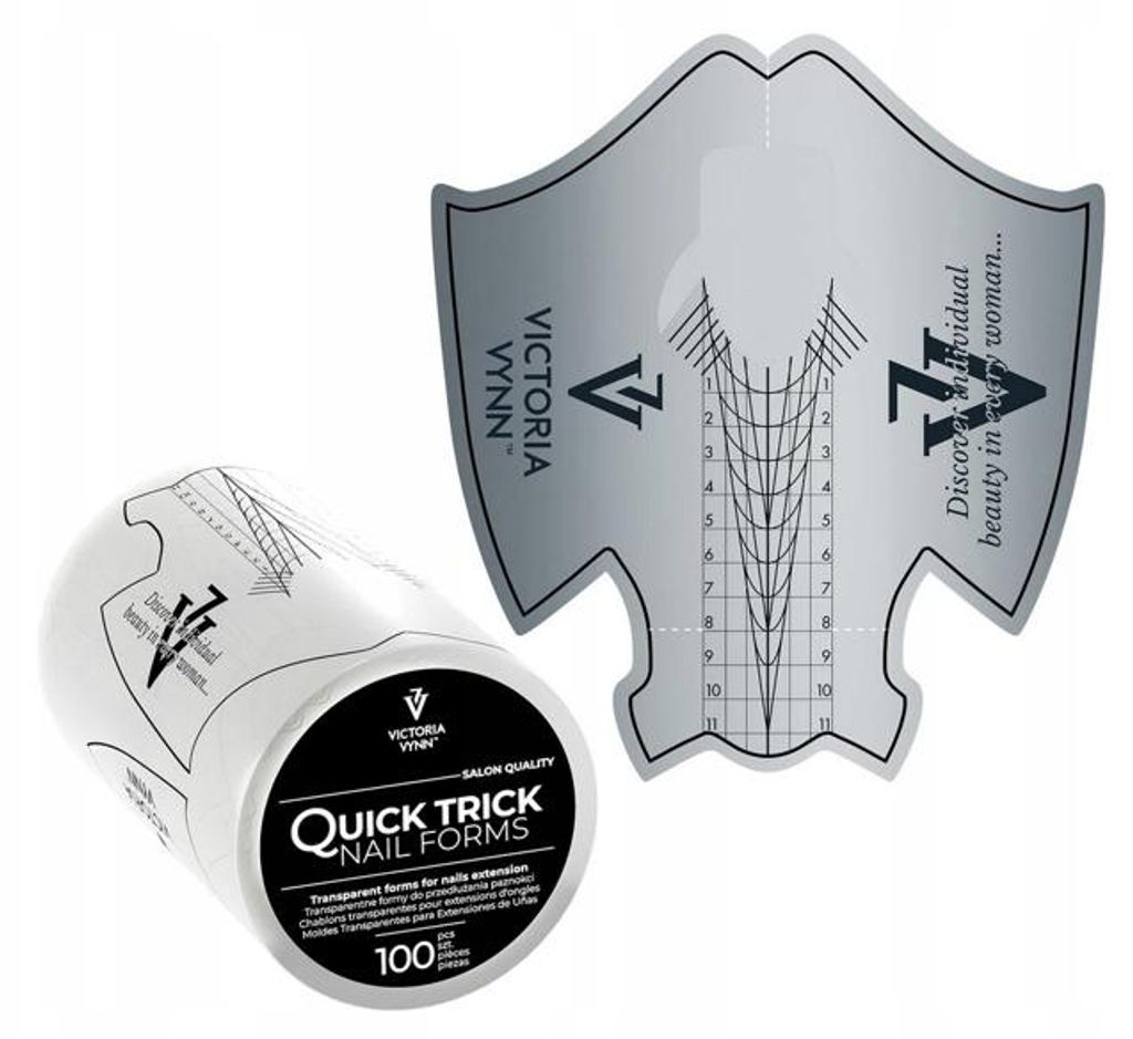 Victoria Vynn | Quick Trick Nagelformen - Transparent - 100 Produktbild 