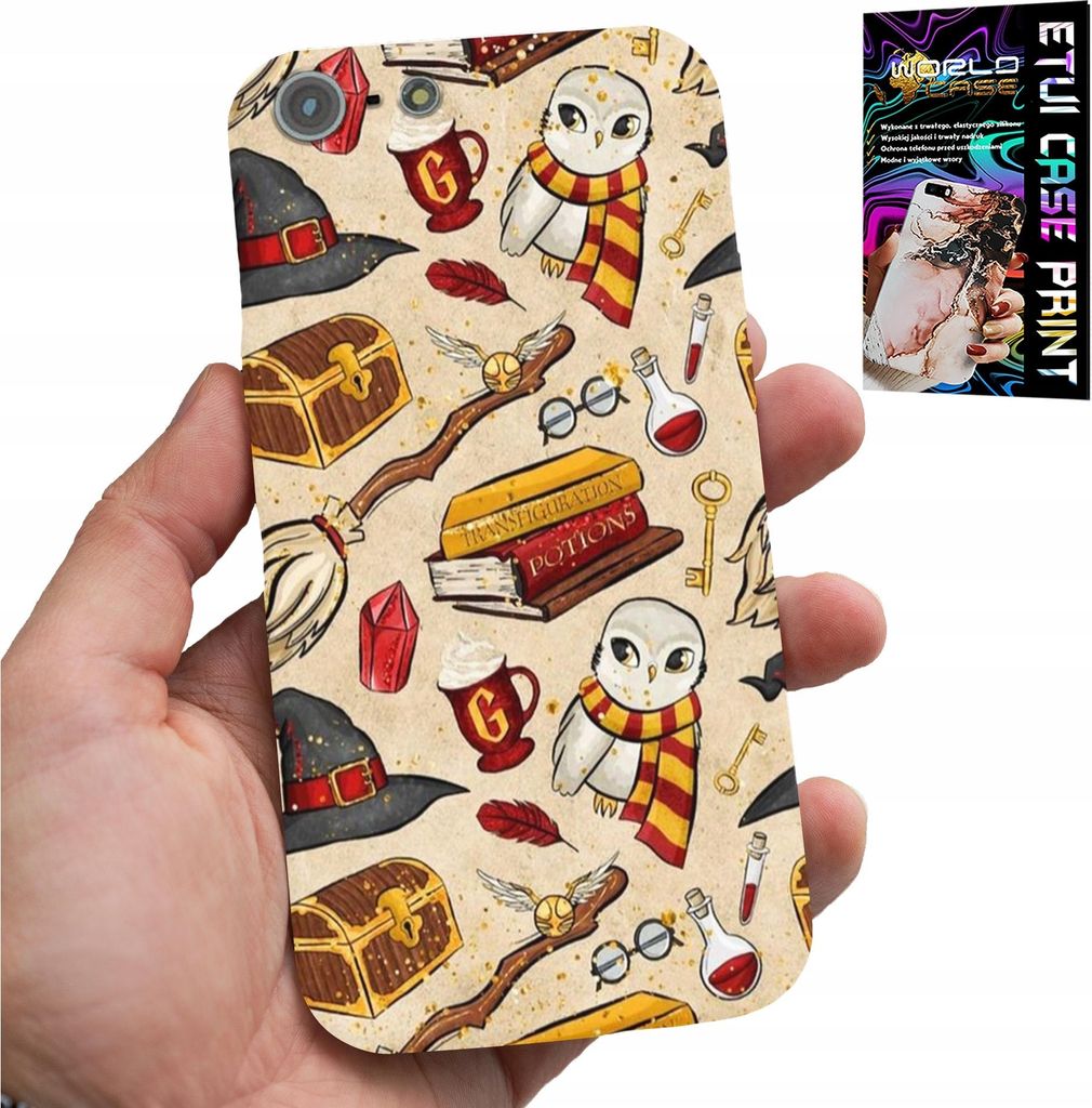 Etui Für Iphone 5 / 5S / 5C - Etui Für Zauberstab Fan + Glas