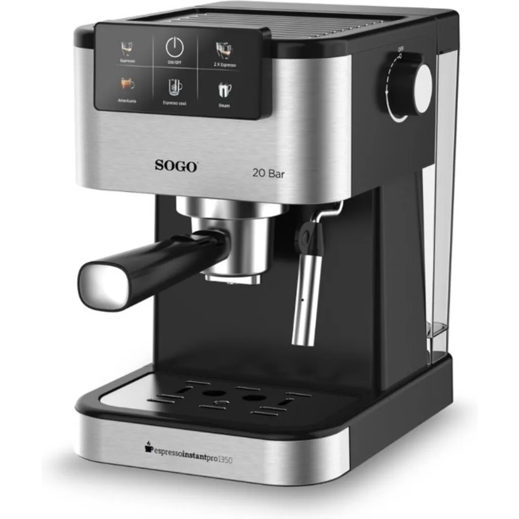 Machine à café 20 bars SOGO : fini le choix limité entre capsules