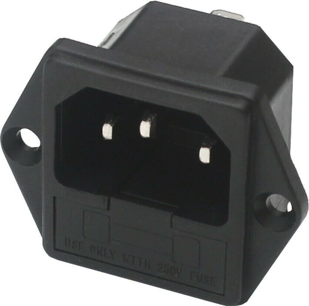 Kaltgeräte Stecker Kupplung Einbaustecker Gerätestecker Netzstecker Eurostecker D