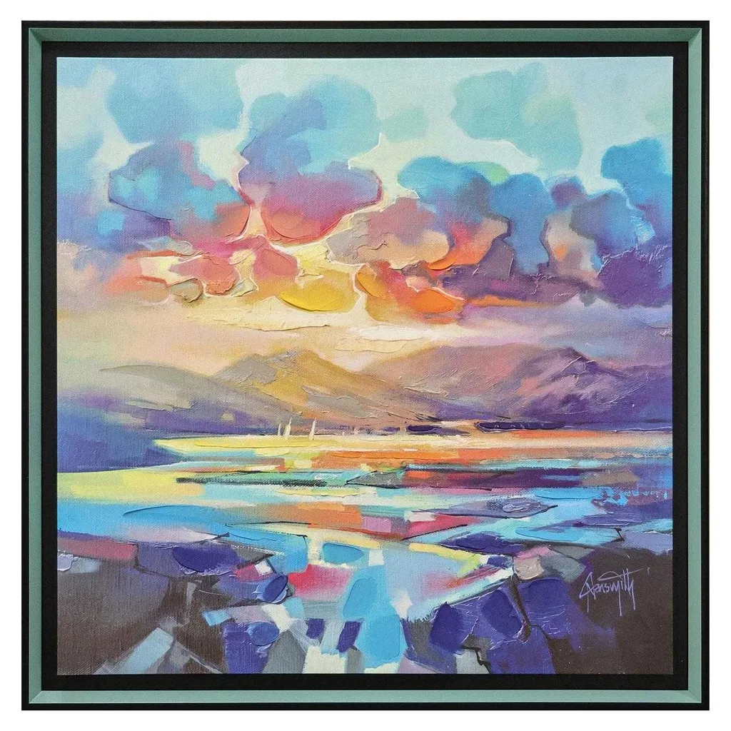 Affiche Scott Naismith Sea Air III Peinte à la Main PM13400 Multicolore