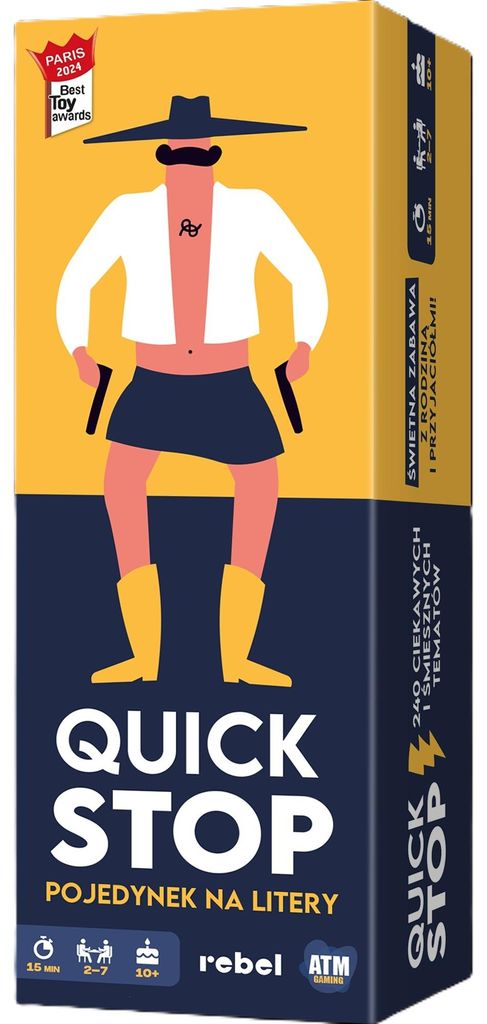 Gra QuickStop Imprezowa gra na refleks i spostrzegawczość Obrázek produktu 