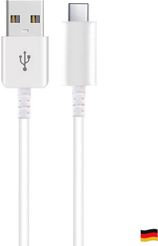 ino 1x Typ-C 100 cm Kabel Daten Ladekabel kompatibel mit Tablet Samsung Galaxy Tab S10 Ultra Tab S10 plus Tab S9 5G Tab S9 FE Tab S9 FE plus Tab s8