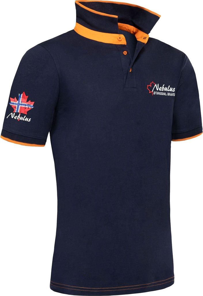 Nebulus Poloshirt JANDER Herren, Shirt, Sweatshirt, Polo, P4986 - Herren, navy, S