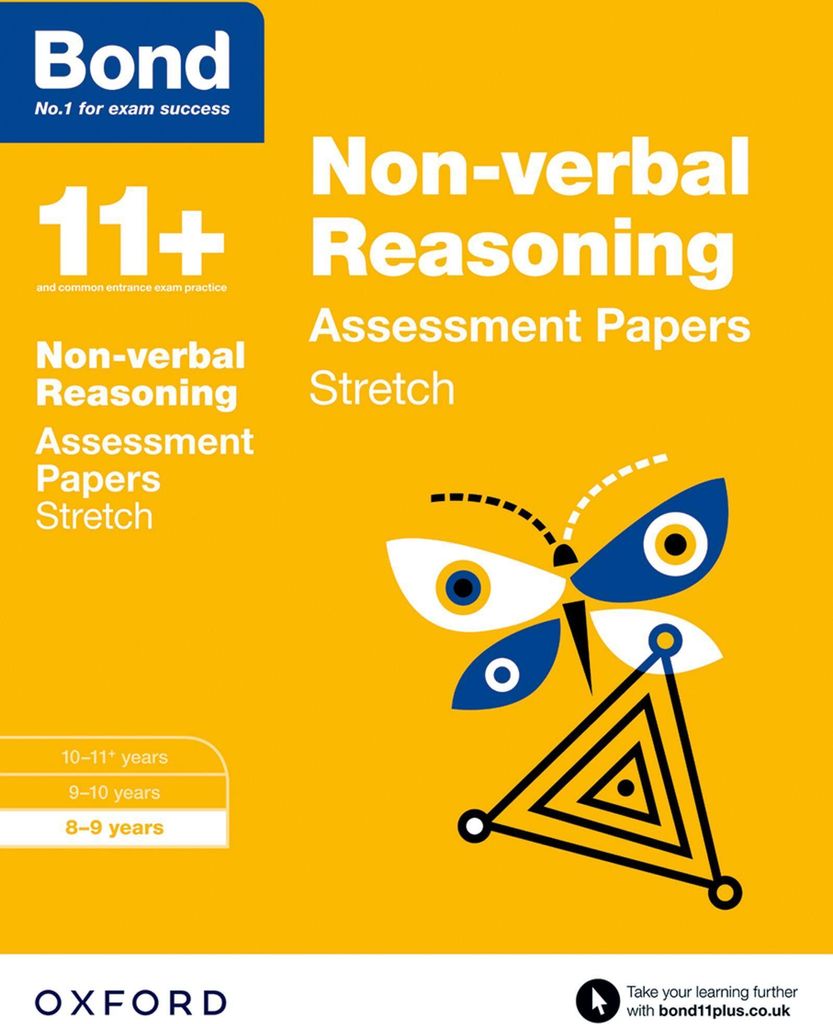 Bond 11+: Non-verbal Reasoning: Stretch Papers