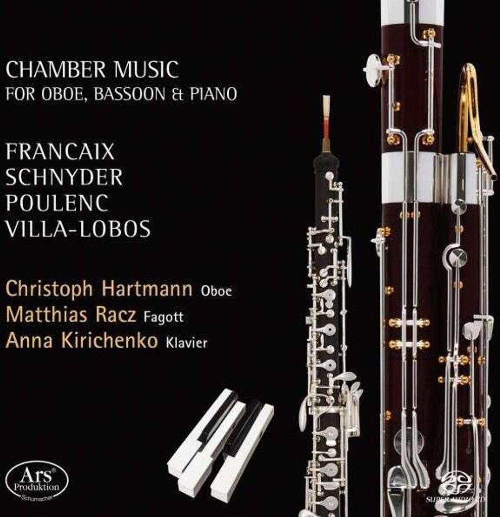 Hartmann, C: Kammermusik für Oboe,Fagott & Klavier