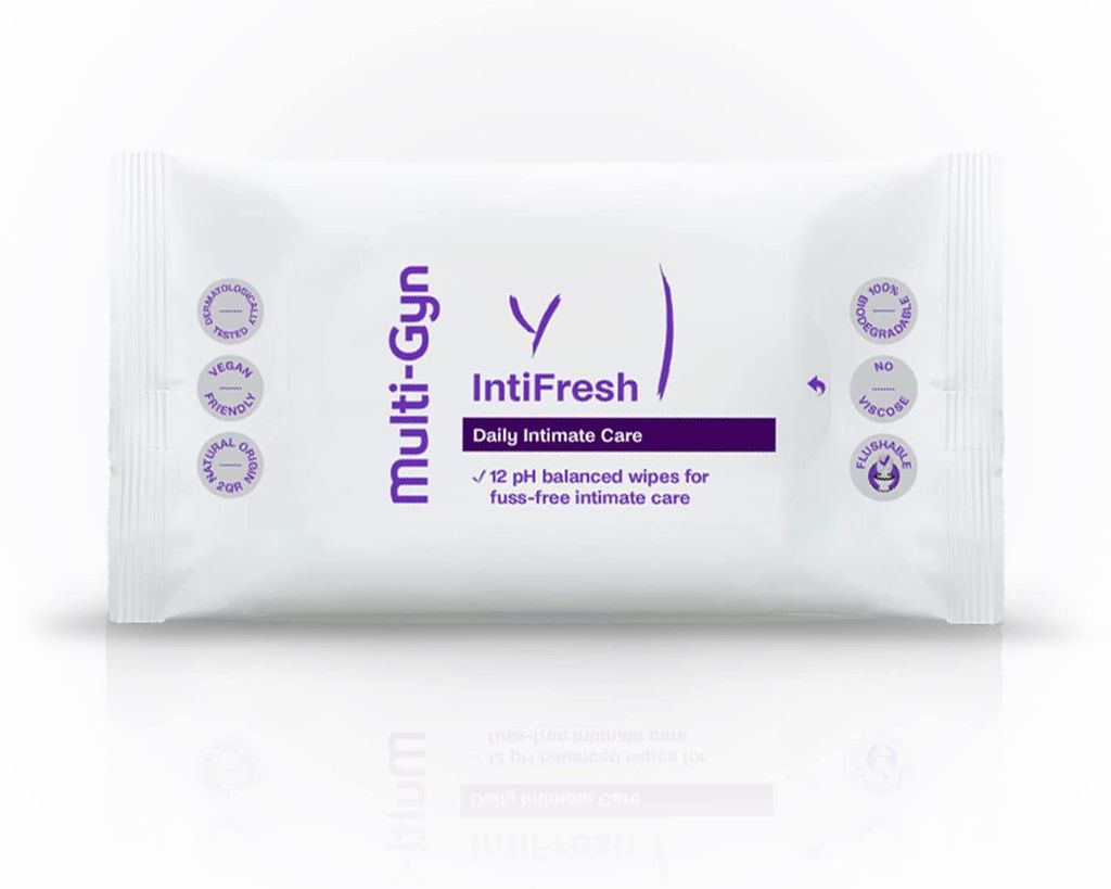Multi-Gyn Intifresh Chusteczki odświeżające 12 szt Zdjęcie produktu 