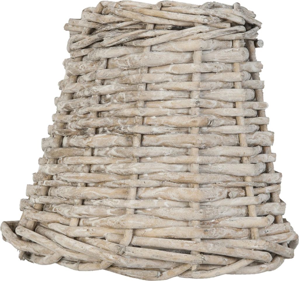 Clayre & Eef Paralume Ø 14x12 cm Rattan marrone Immagine del prodotto 