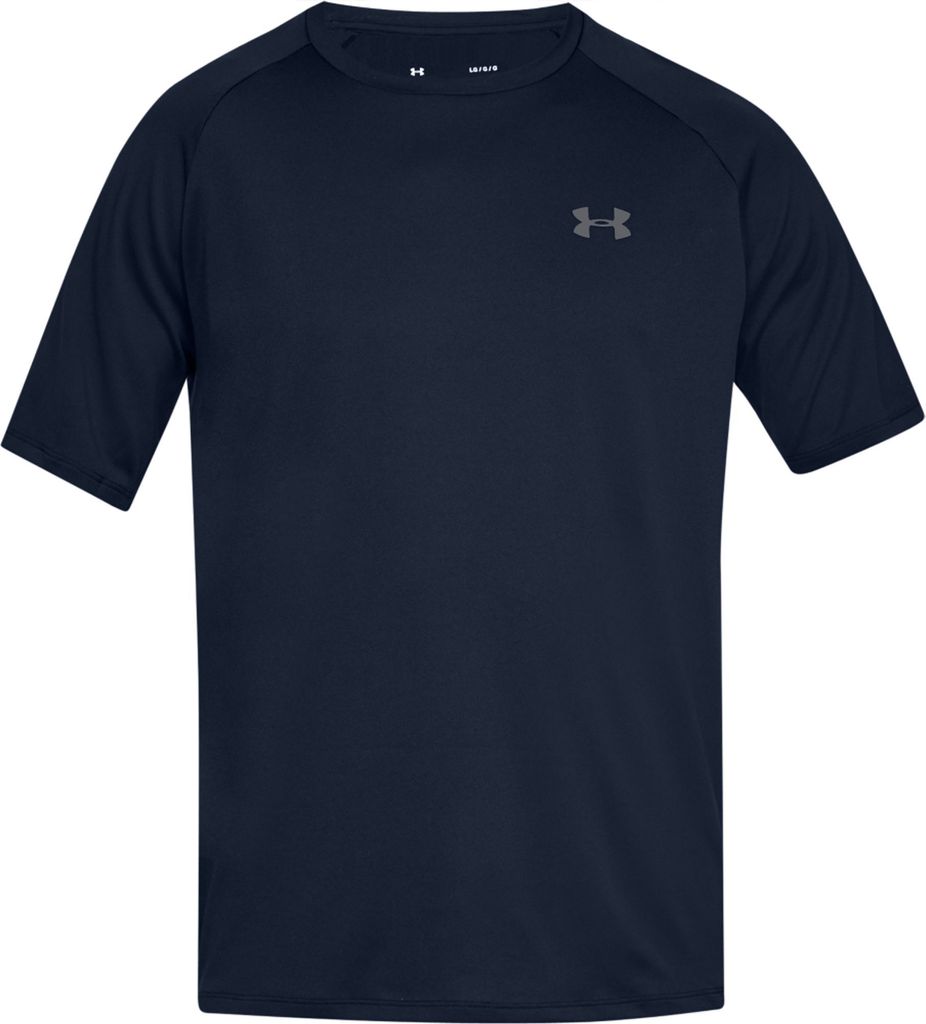 Under Armour Herren Tech 2.0 Oberteil - 1326413, Farbe:Dunkelblau, Textil:L