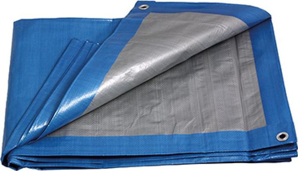 Levior PE plachta zakrývací PROFI 140g/1m2, modro-stříbrná Obrázek produktu 