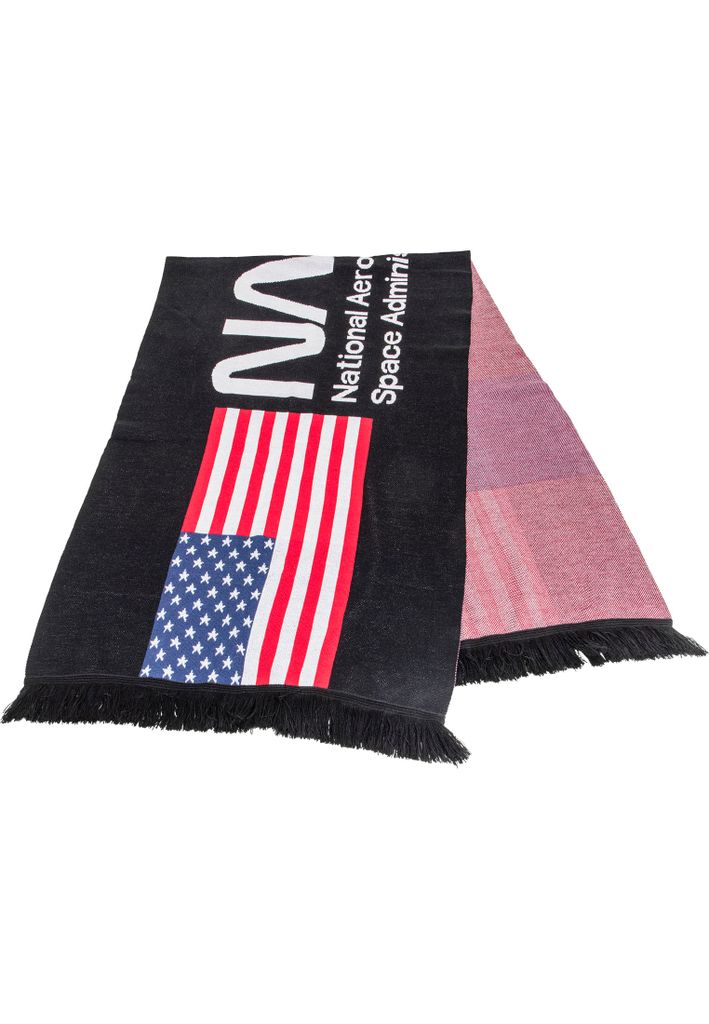 Mister Tee Halstuch Nasa Big Scarf Black Produktbild 