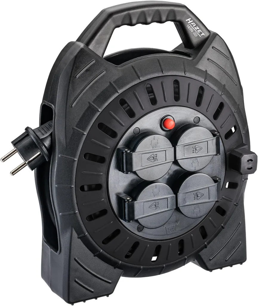 Dévidoir de câble automatique HAZET 161N-3D avec stop-câble ajustable